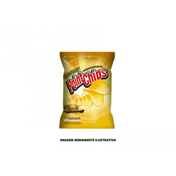 BATATA LISA MOSTARDA POINT CHIPS 1X24X30G